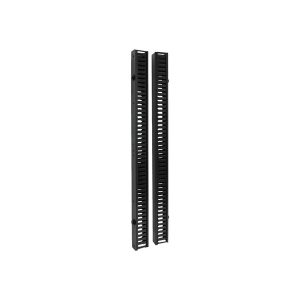 Tripp Lite Rack Enclosure Cabinet 6ft VRT Cable Manager Dbl Finger Duct - rack cable management duct with cover