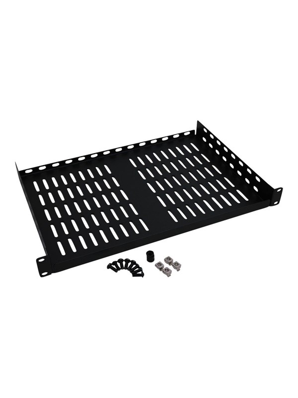 Tripp Lite Rack Enclosure Cabinet Cantilever Fixed Shelf 40lb Capacity 1URM - rack shelf - 1U
