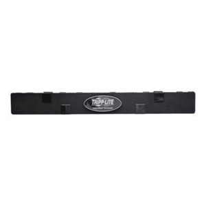Tripp Lite Rack Enclosure Horizontal Cable Manager Steel w Finger Duct 1URM - rack cable management panel with cover - 1U