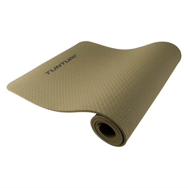 Tunturi 8mm Yogamåtte - Khaki
