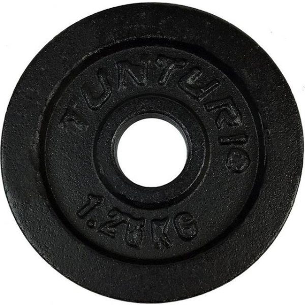 Tunturi Vægtskive Støbejern 1,25 kg