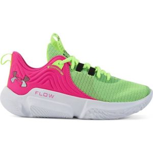 Under Armour Flow Futr X Damen Pink/Gelb, 1/2