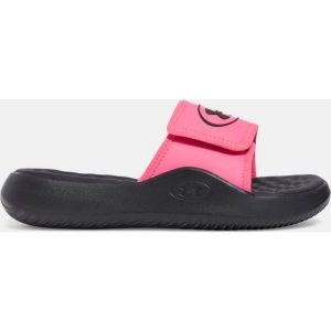 Under Armour Ignite Pro 8 Women's Slides - Super Pink/Black