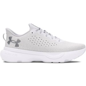 Under Armour Infinite Running Shoes - White/Metallic Silver