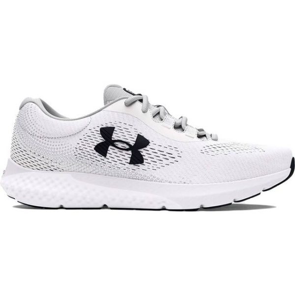 Under Armour Men's Rogue 4 Running Shoes - White/Black