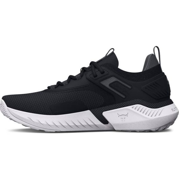 Under Armour Project Rock 5 Men's Training Shoes - Black/White/Pitch Gray