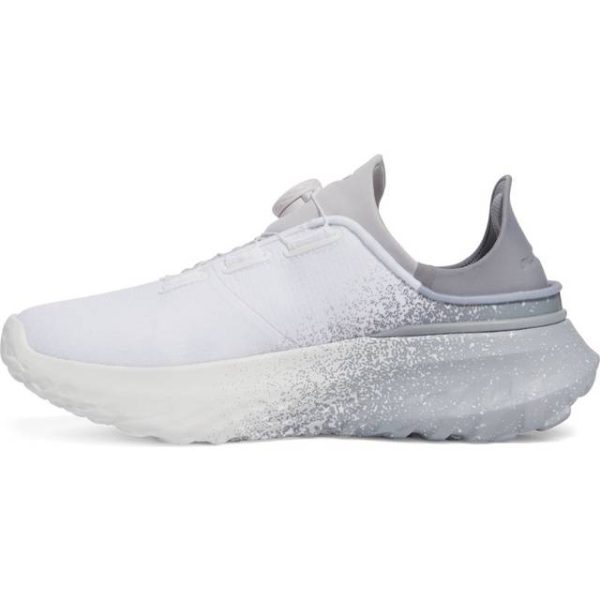 Under Armour SlipSpeed Mega Fade Unisex Shoes - White/Steel/Metallic Silver