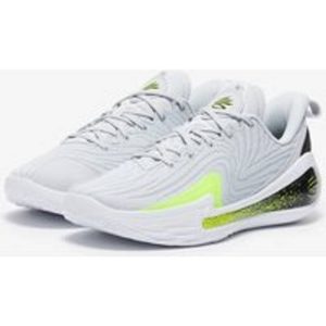 Under Armour Unisex Curry 12 Gravity Basketball Shoes - Halo Gray/Black/High Vis Yellow