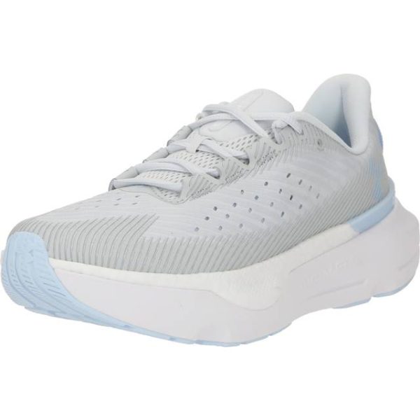 Under Armour Women's Infinite Pro Running Shoes Distant Gray Castlerock White