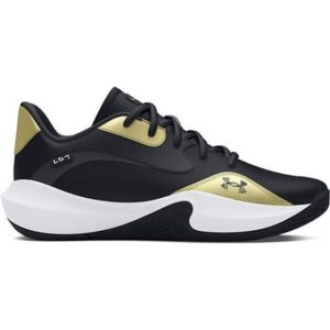 Unisex UA Lockdown Low Basketball Shoes Black (7/8.5)