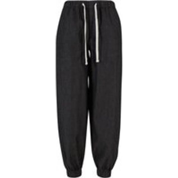 Urban Classics Træningsbukser Light Denim Joggers till Damer sort