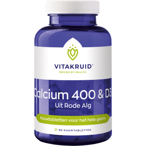 Vitakruid Calcium 400 & D3 90 stk