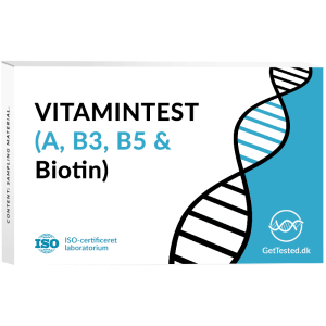 Vitamintest A, B3, B5 & Biotin