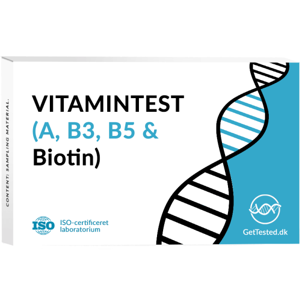 Vitamintest A, B3, B5 & Biotin