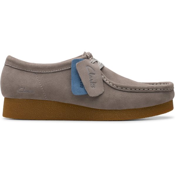 Wallabee Evos ruskind sko - Dark Grey Suede