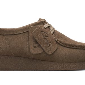 Wallabee Evosh ruskind sko - Olive Suede