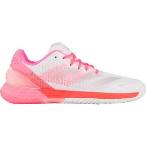 adidas Defiant Speed 2 Tennis Sko - Cloud White/Champagne Met./Lucid Pink