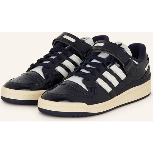 adidas Forum Low sko Legend Ink Cloud White Easy Yellow