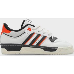 adidas Rivalry 86 Low sko Cloud White Core Black Semi Impact Orange