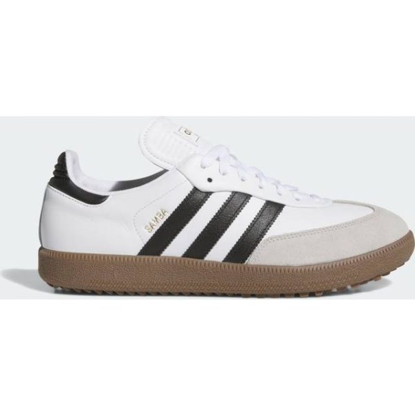 adidas Samba Spikeless Golf Sko - Cloud White/Cloud White/Gum