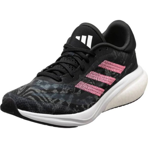 adidas Supernova løbesko Core Black Pink Fusion Cloud White