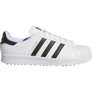 adidas Superstar Spikeless Golfsko - Cloud White/Core Black/Gold Metallic