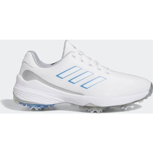adidas ZG23 Lightstrike golfsko Cloud White Blue Fusion Met. Silver Metallic