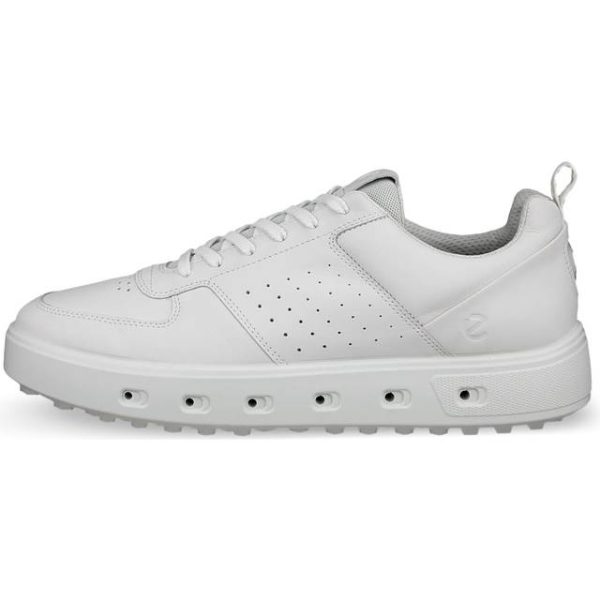ecco Street Vandtætte Herre Golfsko Uden Spikes White Normal