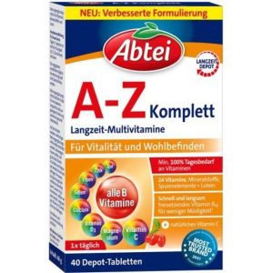 Abtei A-Z Komplet Multivitaminer 1368.48 DKK/1 kg