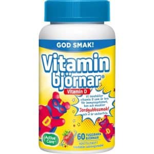 Active Care Vitaminbjörnar D-vitamin 60 stk