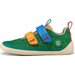 Affenzahn Kid's Barefoot Shoes Knit Happy Barfodssko Børn - Green