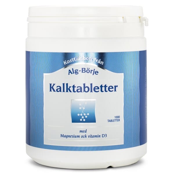 Alg-Börje Kalktabletter, 1000 tab