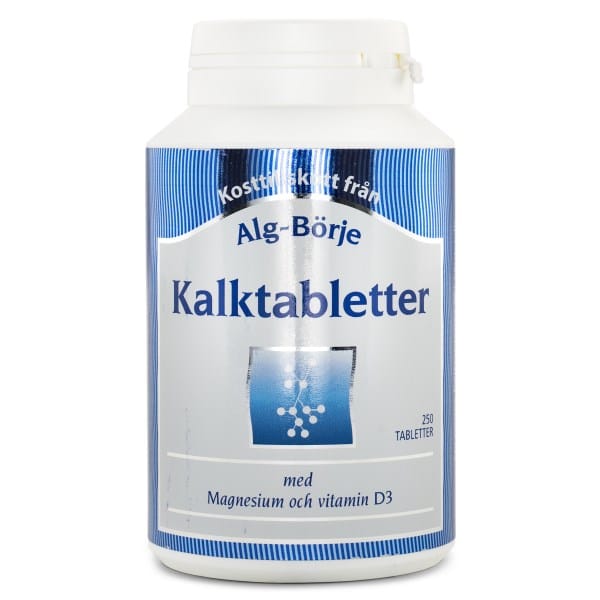 Alg-Börje Kalktabletter, 250 tabl