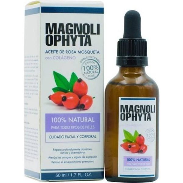 Ansigtsolie Magnoliophytha Med kollagen Rosa Mosqueta 50ml