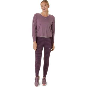 Asics Nagino Run Lop T-shirt - Farve Lilla