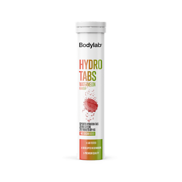 BODYLAB HYDRO TABS (1 X 20 STK) - WATERMELON (KOFFEINFRI)