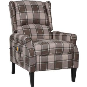 Be Basic Massagestol stof beige