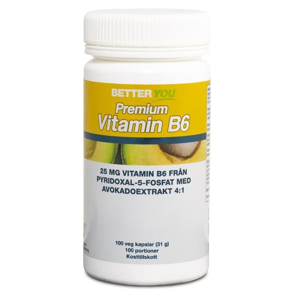 Better You Premium Vitamin B6, 100 kapsler