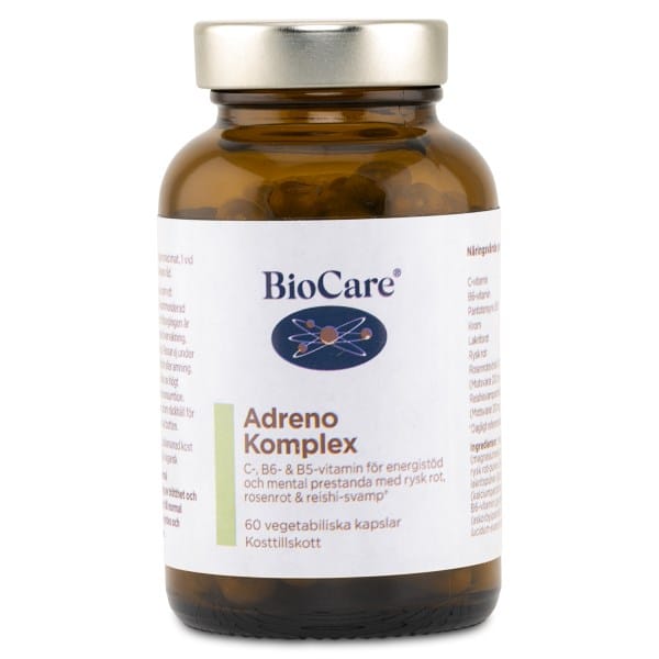 BioCare Adreno Kompleks, 60 kapsler