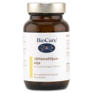 BioCare Kæmpenatlysolie, 30 kapsler