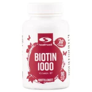 Biotin 1000, 90 kapsler