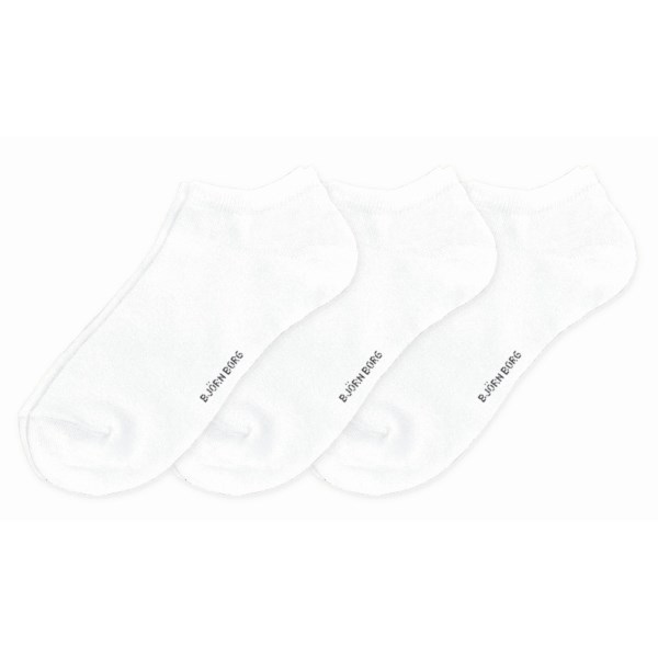 Björn Borg Essential Steps 3-pack, 35-38, White