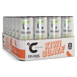 Celsius, Kiwi Guava med kulsyre, 24-pak