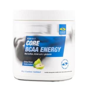 Core BCAA Powder + Koffein, Grønne pærer, 400 g