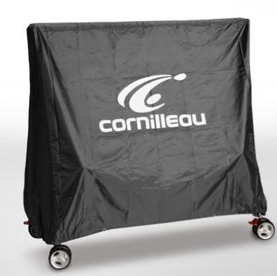 Cornilleau - Premium - Ekstra stærkt beskyttelsescover til bordtennisbord - Grå