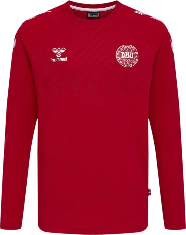 DBU Danmark Fan Langærmet Tshirt Børn
