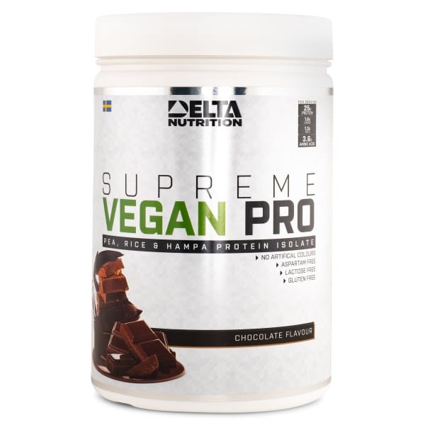 Delta Nutrition Supreme Vegan PRO, Chocolate, 900 g