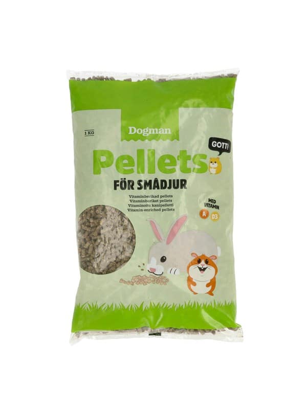 Dogman Vitamin Enriched Pellets Small Animals 15kg