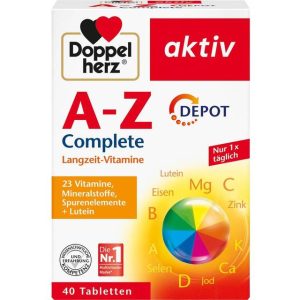 Doppelherz A-Z Complete 23 Mineralstoffe Spurenelementen PLUS Lutein 40 DEPOT