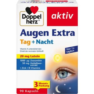 Doppelherz Augen Extra Tag + Nacht Vitamin A trägt Tag